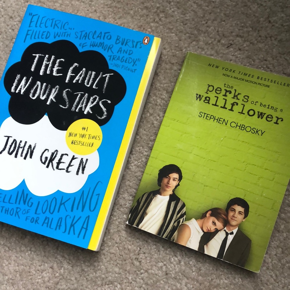 The fault in our stars and perks book bundle